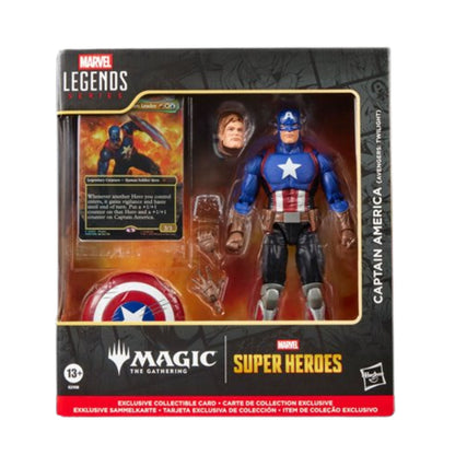 Marvel Legends Series Captain America Avengers: Twilight 6-Inch Action Figure with Shield, Accessories and Exclusive Foil Magic: The Gathering Card, Collectible Figure (PREORDER - Release Date October 2026)
