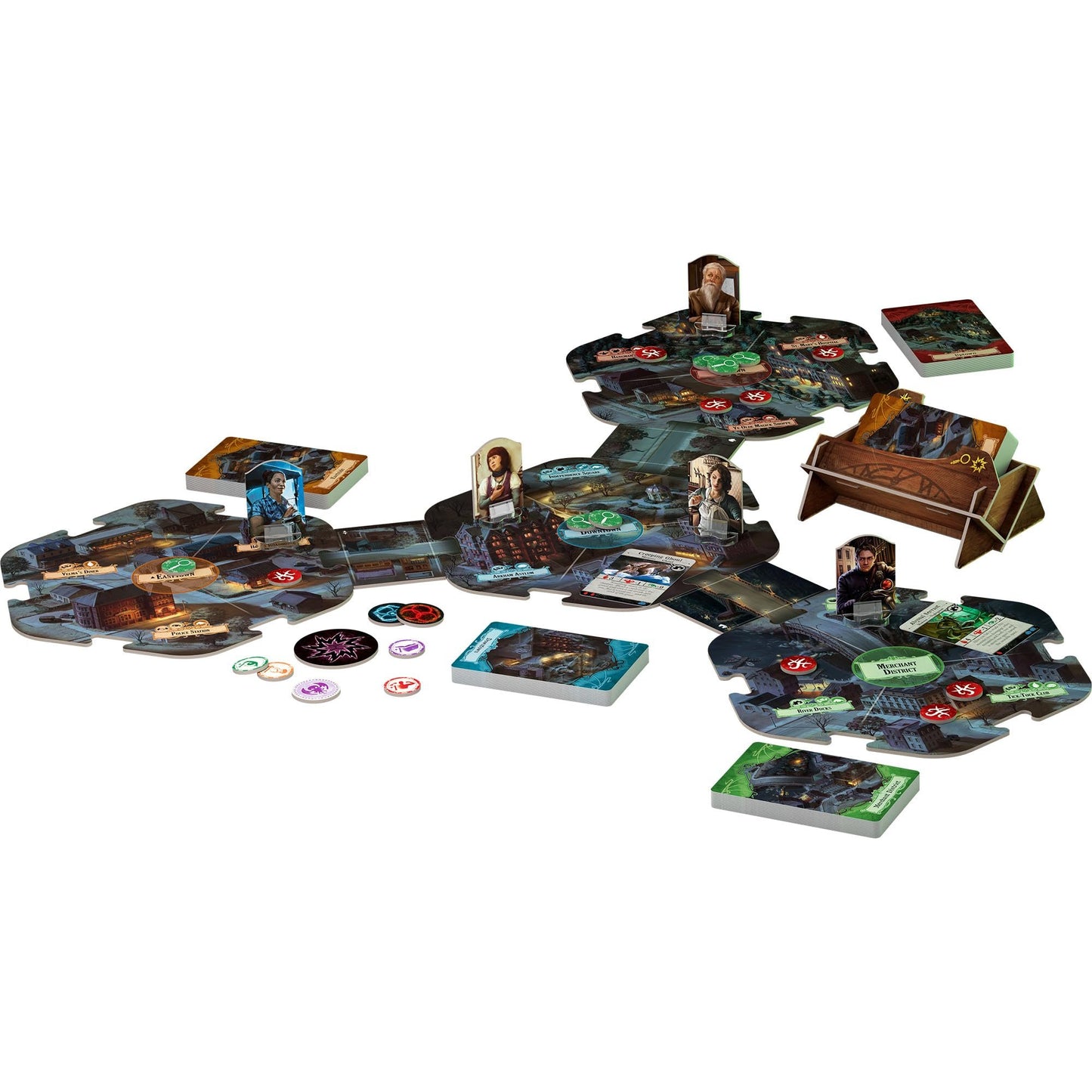 Arkham Horror 3rd Edition Board Game | Cooperative Mystery & Strategy Game for Adults and Family | Fun Family Board Game for 1-6 Players | Classic Horror Boardgame with Dynamic Scenarios