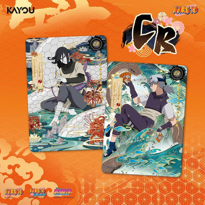 Naruto-Smriti Collectible Cards-Earth Scroll-Collector Box-5 Packs