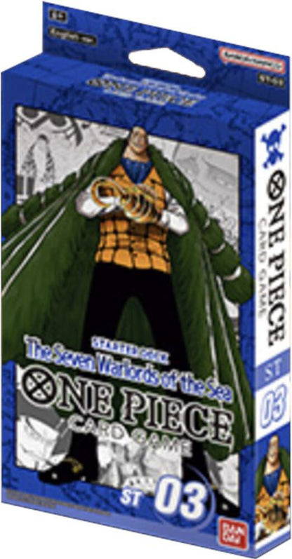 Bandai One Piece Card Game ST-03 Seven Warlords of the Sea Japanese Starter Deck TCG