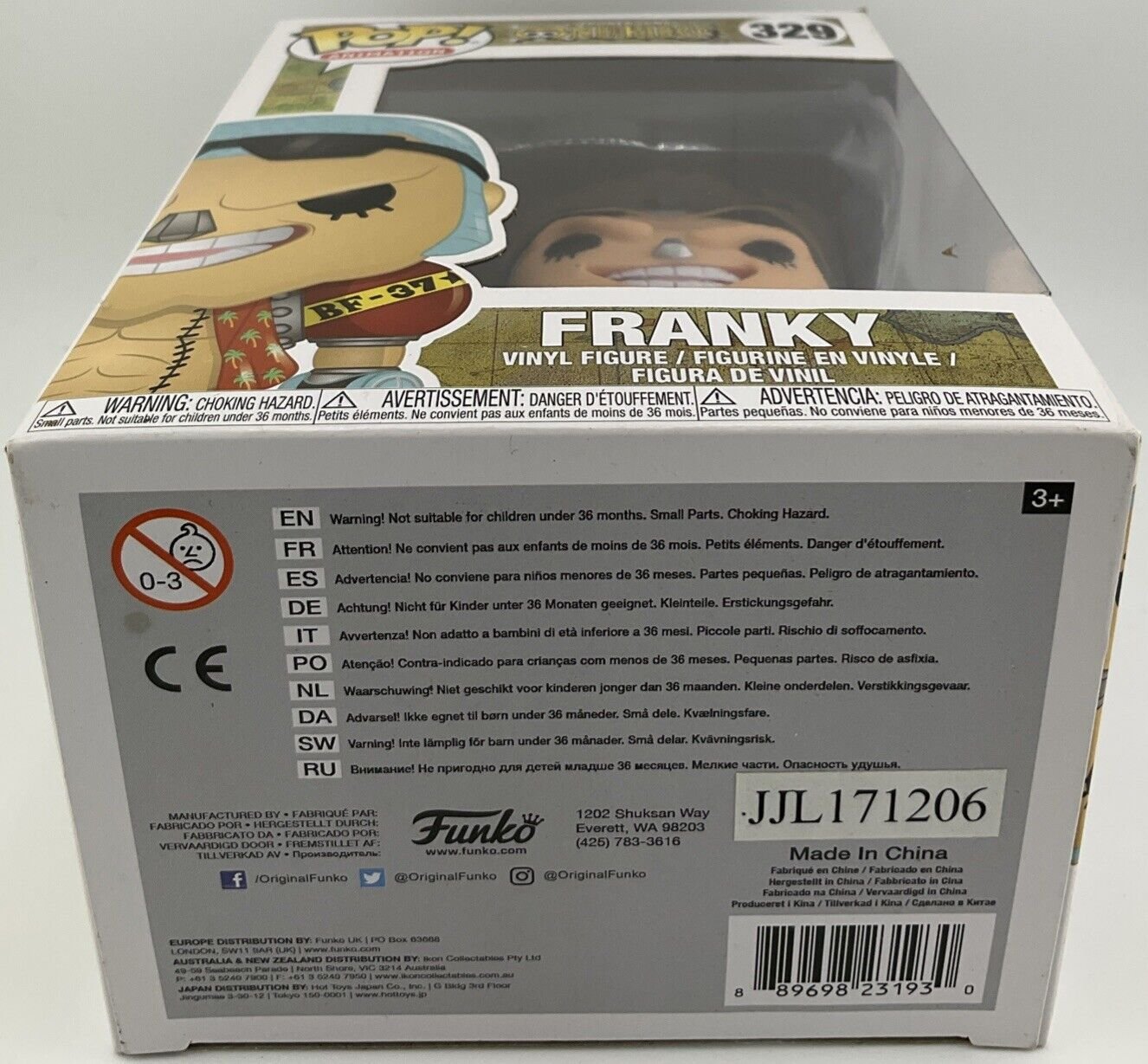 Funko Pop! Vinyl: One Piece - Franky #329