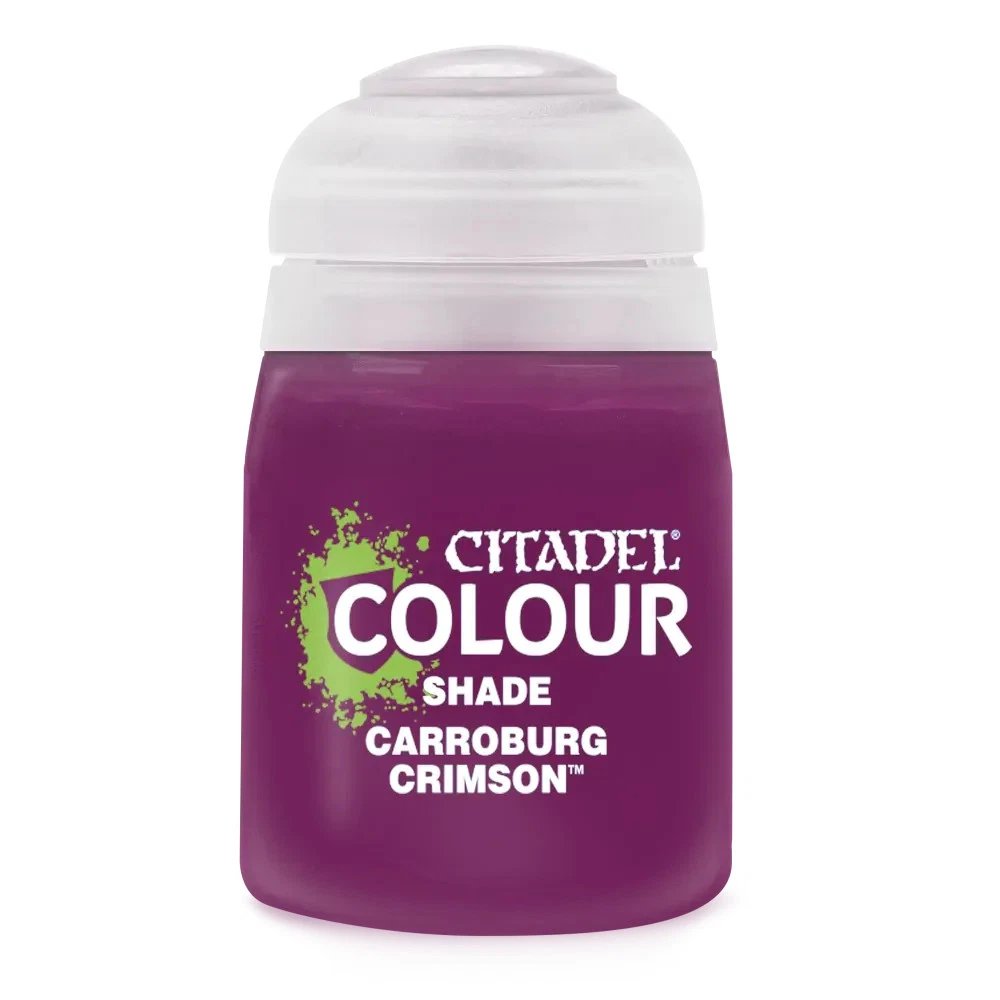 Warhammer Citadel Base Carroburg Crimson Paint Bottle 18ml