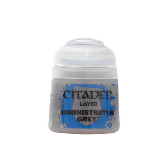 Warhammer Citadel Base Administratum Grey Paint Bottle 12ml