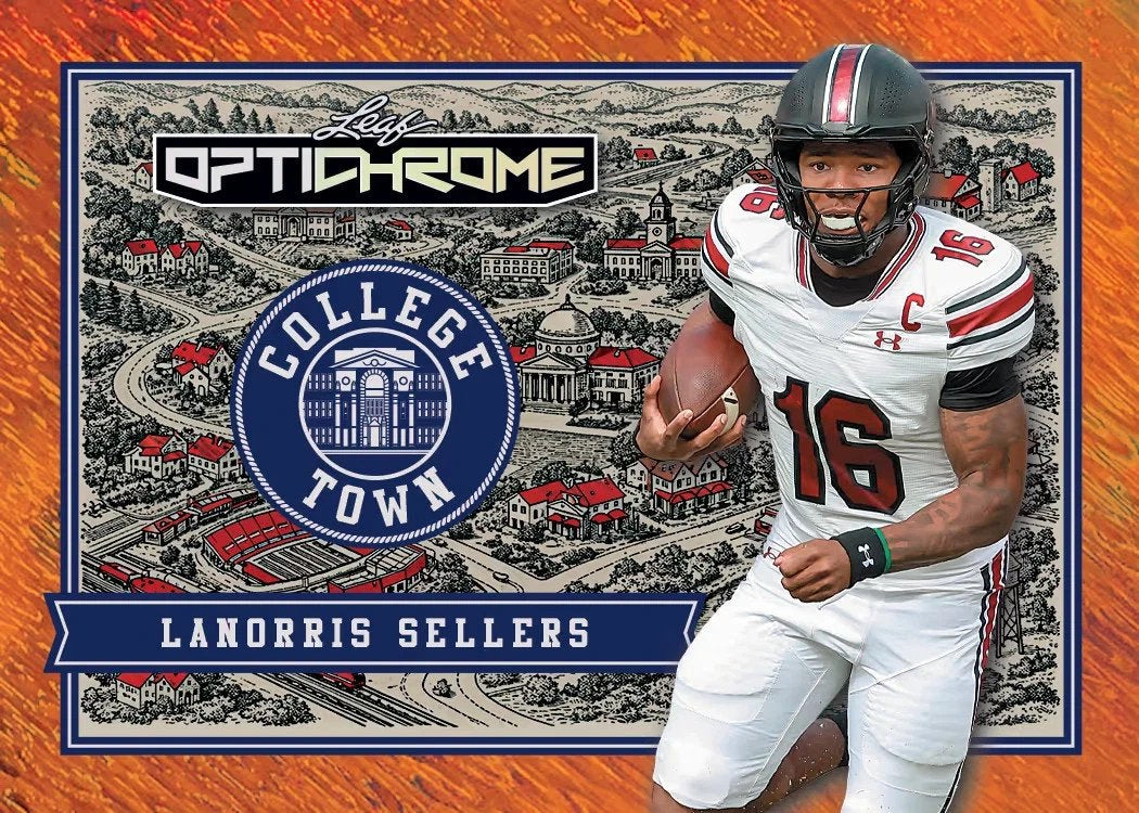 2026 Leaf Optichrome Football Hobby Box Sealed Case with 12 Sealed Hobby Boxes