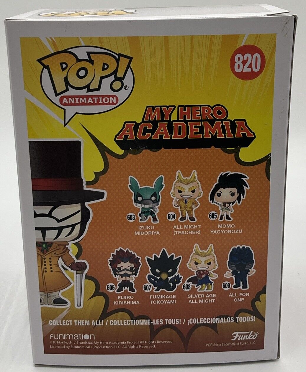 Funko Pop! Vinyl: MHA - Mr. Compress #820 - New York Comic Con Hot Topic