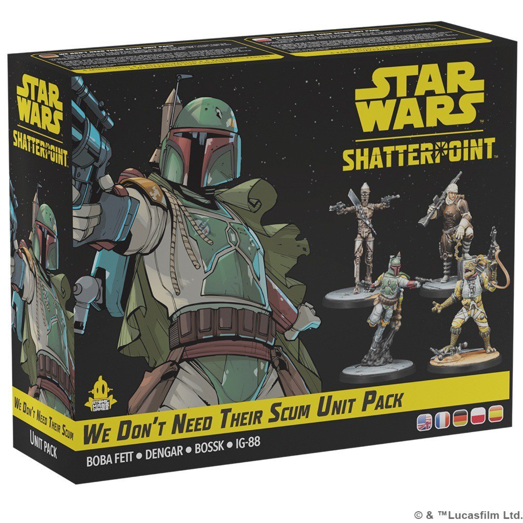Star Wars: Shatterpoint We Don’t Need Their Scum Unit Pack