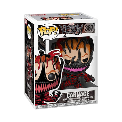 Carnage Cletus Kasady Funko Pop! Marvel Venom - Approx. 3 3/4" Collectible Vinyl Figure #367 in Window Display Box