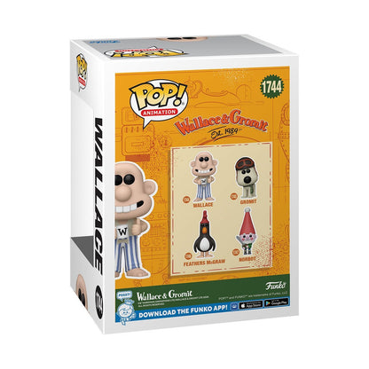 Funko Pop! Animation: Wallace and Gromit Wave 3 - Collectible Vinyl Figure - Wallace #1744, Gromit #1745, Feathers McGraw #1746, and Norbot #1747 - Set of 4