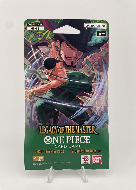 One Piece TCG English OP-12 Blister Pack sealed