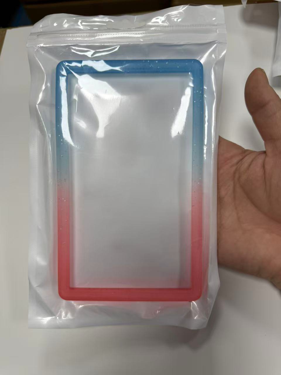 ER Bumper Slab PSA Gradient Blue Pink Glitter Protective Frame for Graded Trading Card Slabs | Premium Display & Protection Accessory (PPRE-ORDER JUNE)