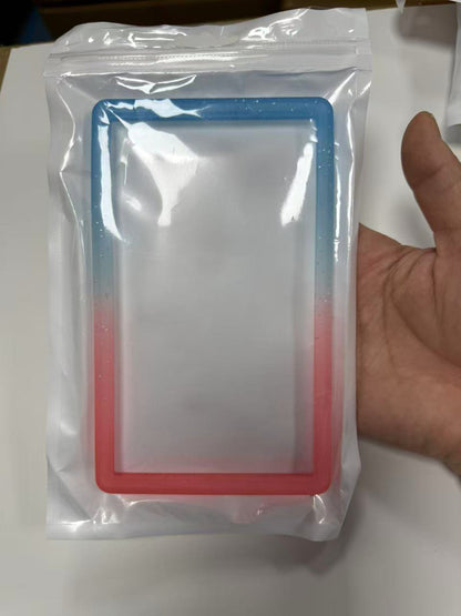 ER Bumper Slab PSA Gradient Blue Pink Glitter Protective Frame for Graded Trading Card Slabs | Premium Display & Protection Accessory (PPRE-ORDER JUNE)