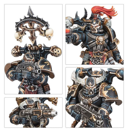 Warhammer 40K Combat Patrol Chaos Space Marines Army Box Set – 26 Multipart Miniatures Including Master of Possession, Possessed, Chaos Marines & Cultists – Warhammer 40,000 Miniatures
