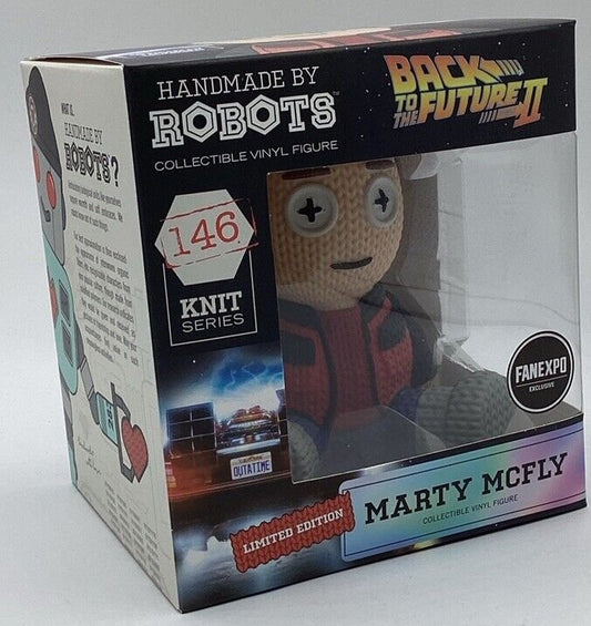 Handmade By Robots Marty McFly Back Future 2 FANEXPO Limited Knit series #146