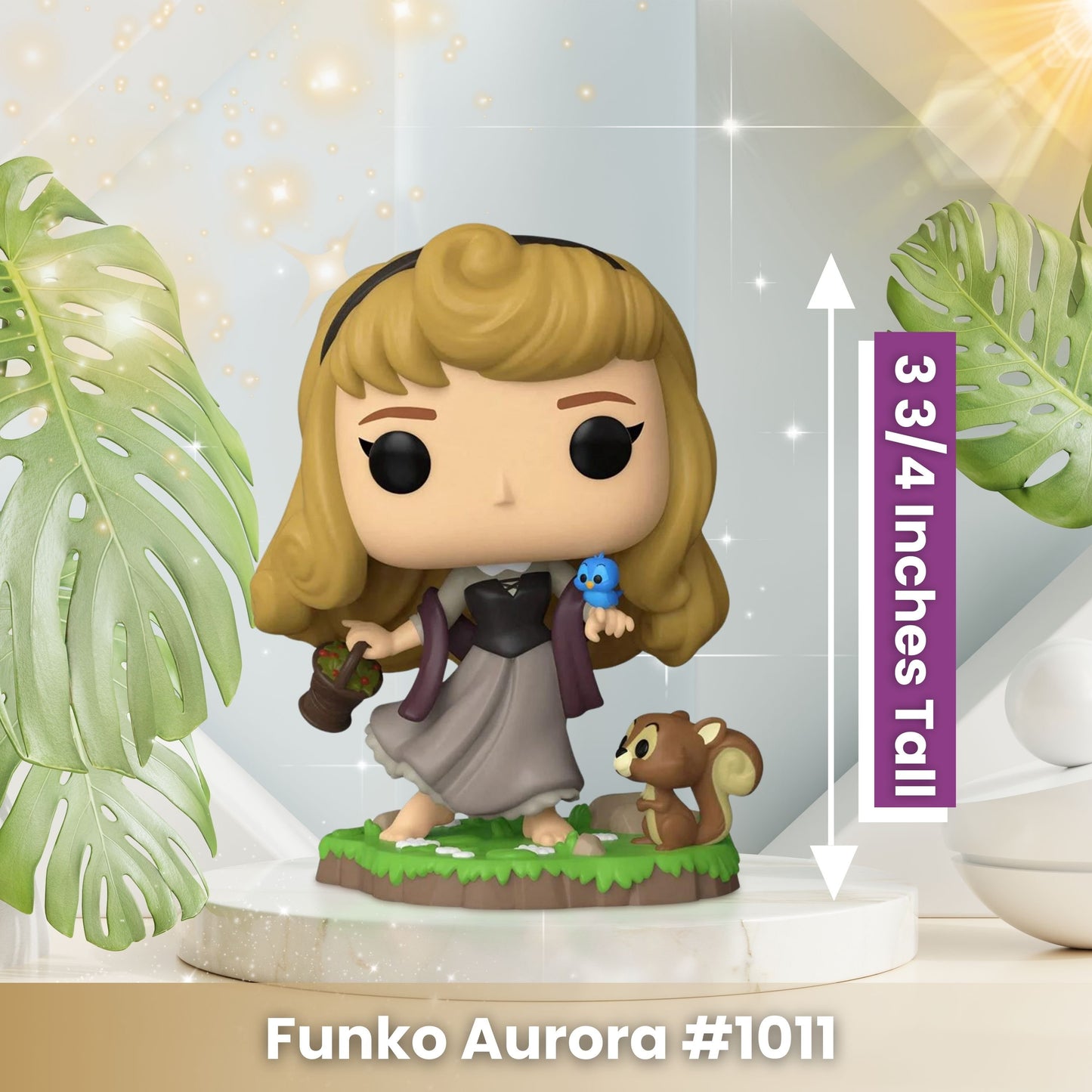 Aurora Funko Pop! Disney Ultimate Princess - Approx. 3 3/4" Collectible Vinyl Figure #1011 with Window Display Box