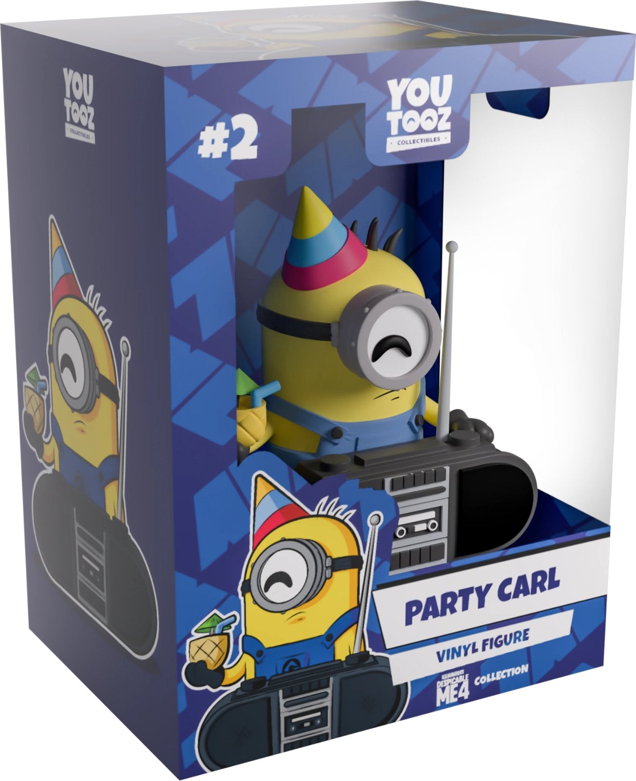 Party Carl Youtooz Despicable Me Collection - Approx. 3.9" Collectible Vinyl Figure #2 with Window Display Box (PRE-ORDER)