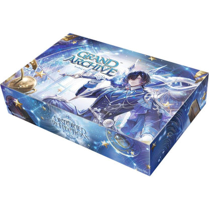 Grand Archive Distorted Reflections Alter Edition Booster Box, 24 Booster Packs, 12 Cards per Pack, Trading Card Game Collectible Display
