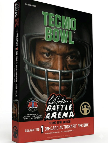 2026 Battle Arena TECMO BOWL Edition Hobby Box - BO JACKSON 1/1 GOLD (PRE-ORDER MAY 2026)