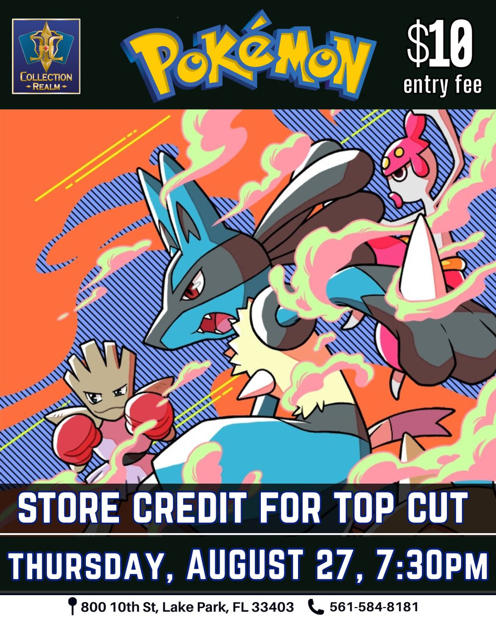 Pokémon TCG Tournament – August 27, 2026 (Thursday 7:30 PM)