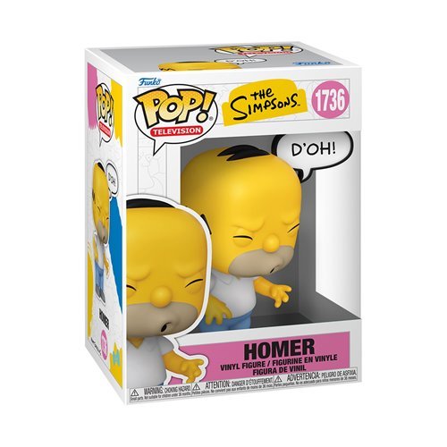 Homer #1736 Sayings Funko Pop! Television The Simpsons - Approx. 4 1/2" Collectible Vinyl Figure Bundled with Display Box Protector Case