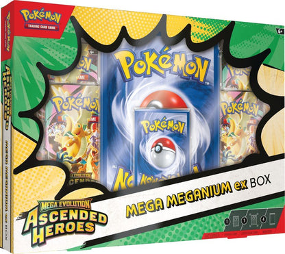 Pokemon TCG Mega Evolutions 2.5 Ascended Heroes Mega Ex Box COLLECTION REALM Pokemon TCG Mega Evolutions 2.5 Ascended Heroes Mega Ex Box COLLECTION REALM