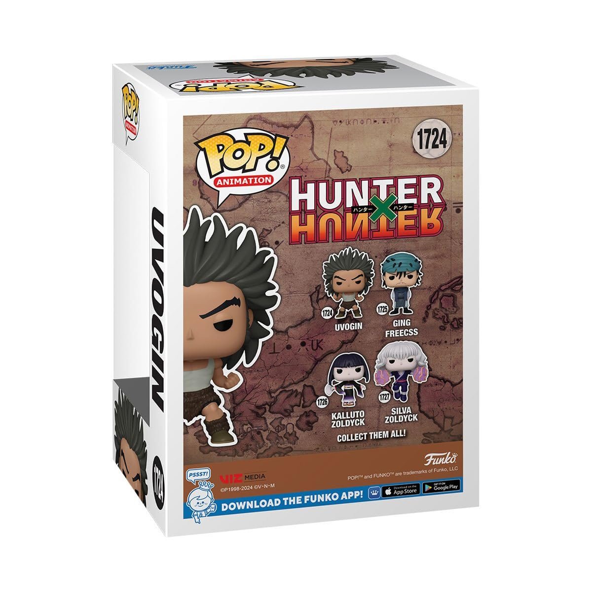 Uvogin Funko Pop! Animation Hunter X Hunter - The Phantom Troupe Series - Approx. 5" Collectible Vinyl Figure #1724 with Window Display Box