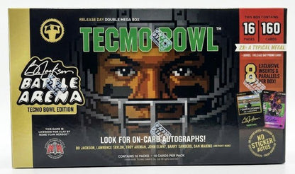 2026 Bo Jackson Battle Arena Tecmo Bowl Double Mega Box Release Day Edition