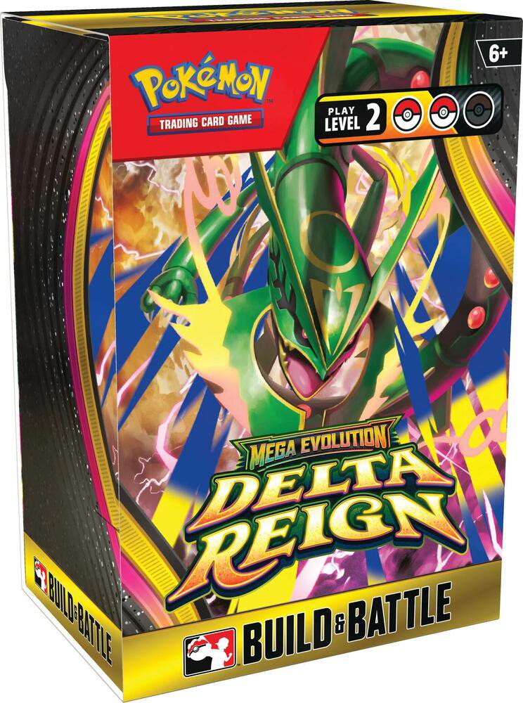 Pokémon TCG: Mega Evolution Delta Reign ME06 Build & Battle Box Trading Card Game Sealed Kit (PREORDER - Release Date November 06, 2026)