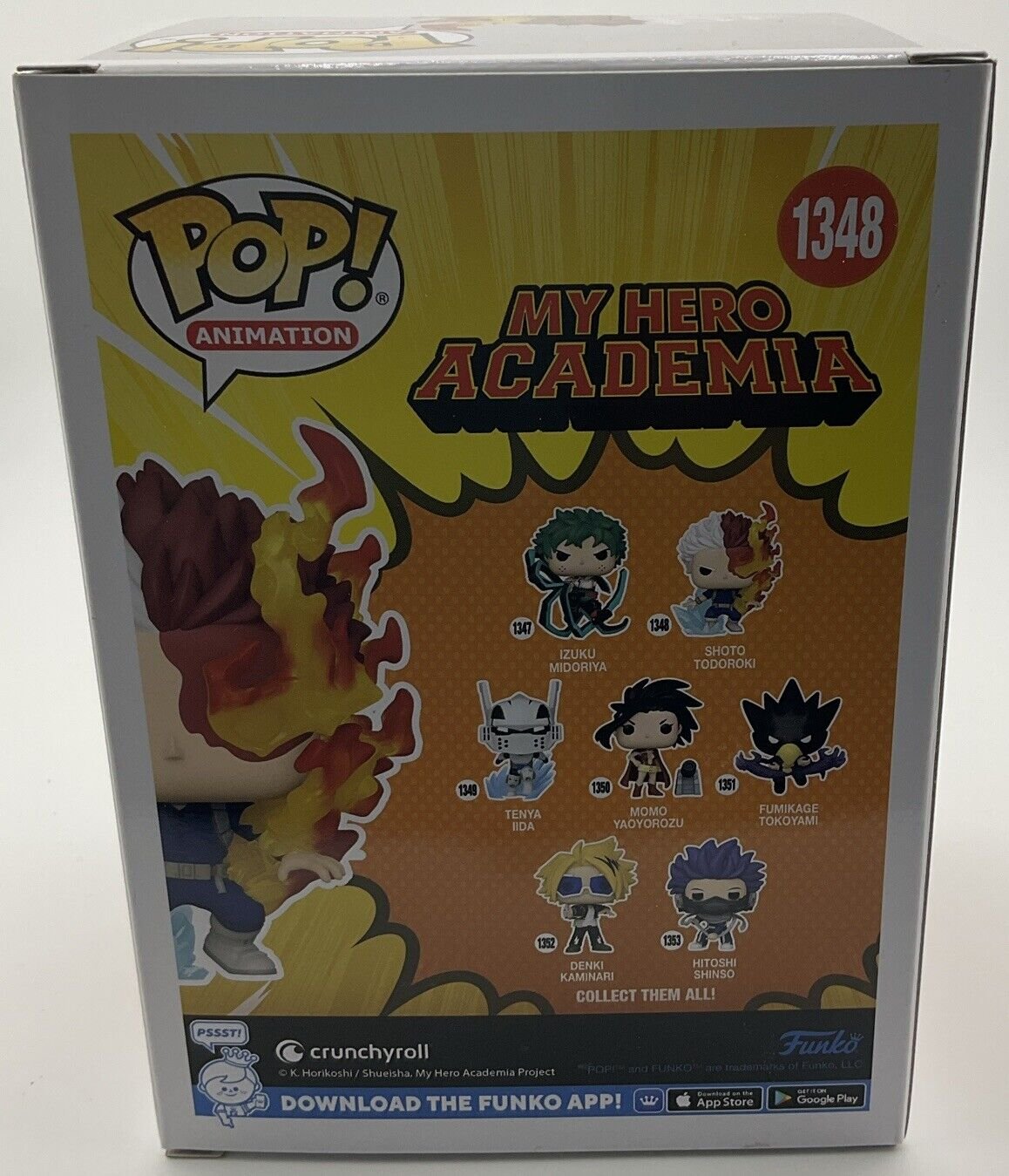 Funko Pop! My Hero Academia/Shoto Todoroki #1348 (Glow)/Volcano X Exclusive