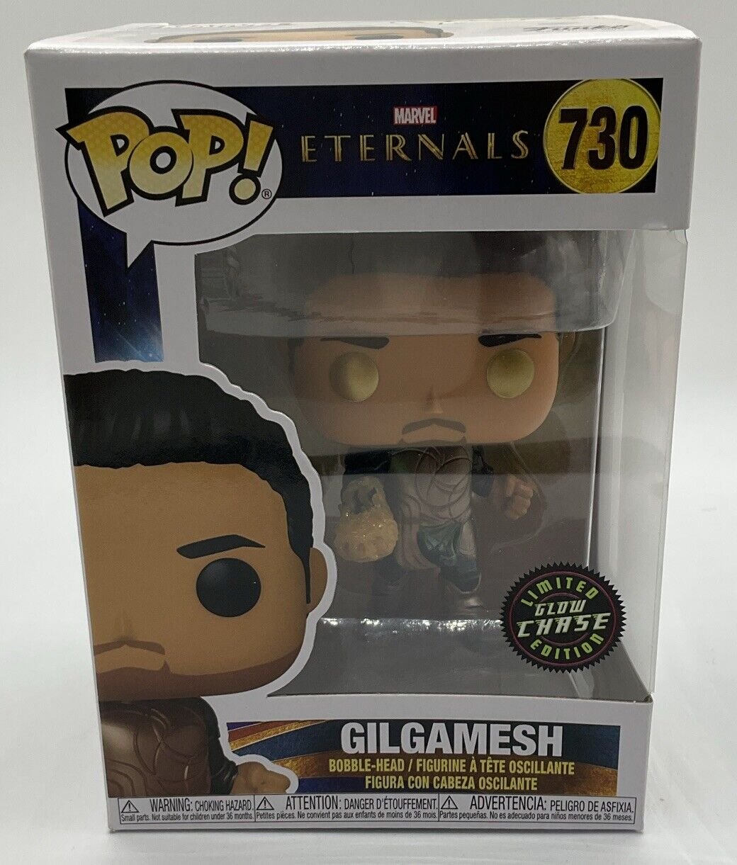 FUNKO POP -GILGAMESH-Eternals- #730 -GLOW CHASE EDITION