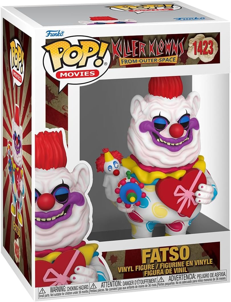 Fatso Funko Pop! Killer Klowns From Outer Space - Vinyl Figure #1423 with Window Display Box