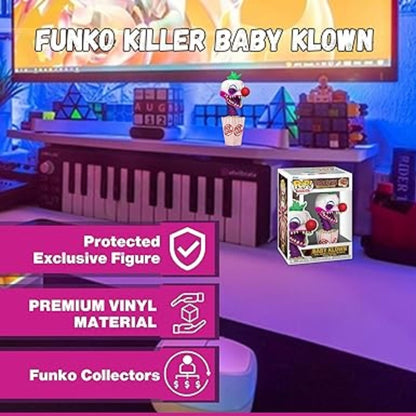 Baby Klown Funko Pop! Movies Killer Klowns From Outer Space - Vinyl Figure #1422 with Display Box Protector Case