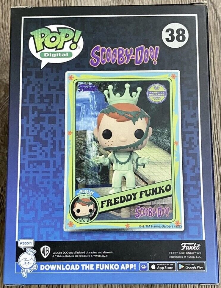 Funko Pop! Digital Scooby Doo Freddy Funko As Captain Cutler #38 Royalty LE 2000