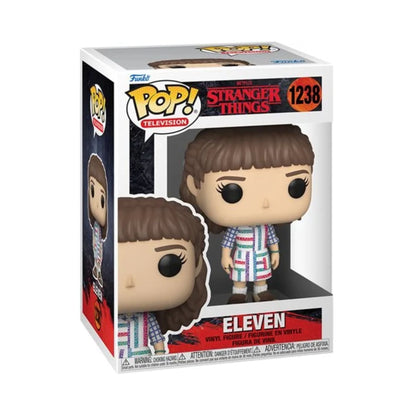 Eleven Funko Pop! Television: Stranger Things  Season 4 - Approx. 3 3/4" Collectible Vinyl Figure #1238 with Display Box Protector Case