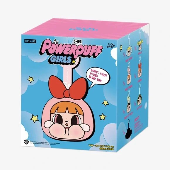 Pop Mart Cry Baby Powerpuff Girls Series – Plush Vinyl Face Single Blind Box