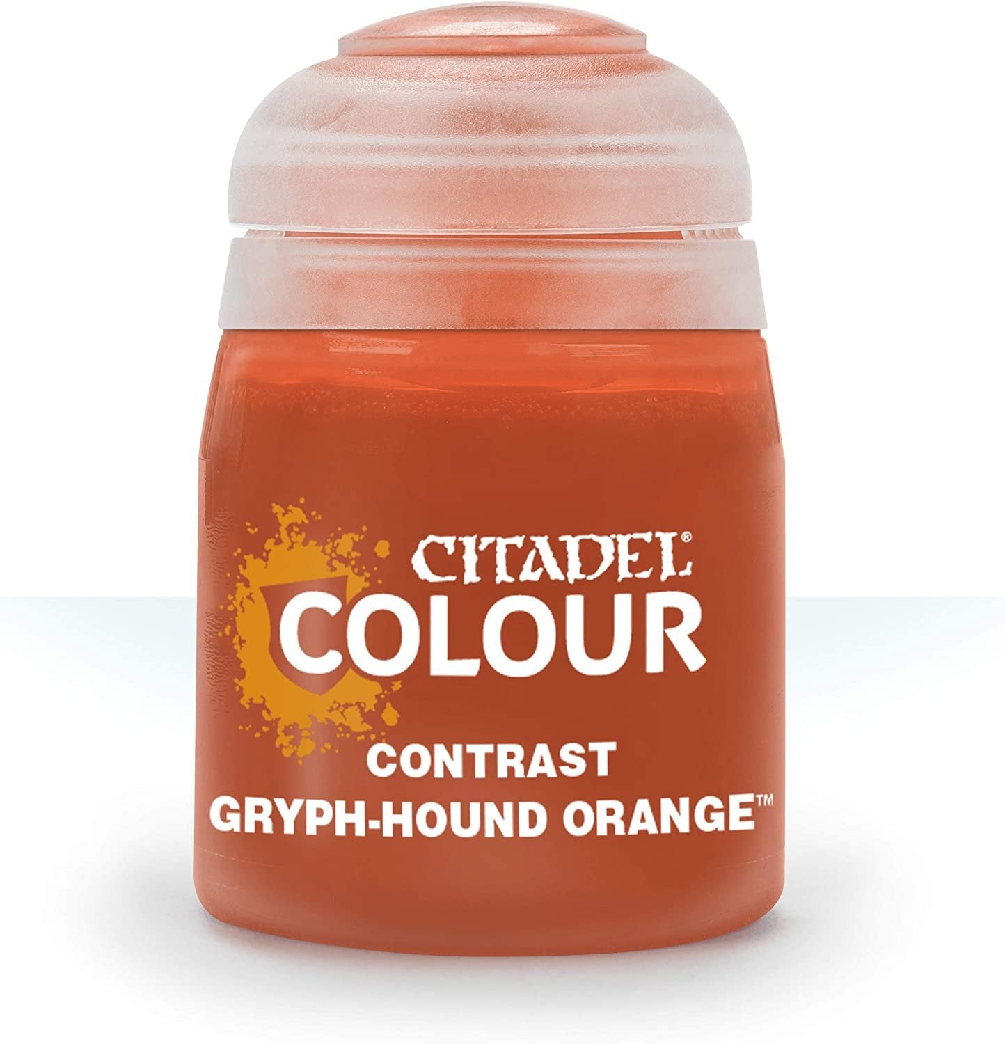 Warhammer Citadel Contrast: Gryph-Hound Orange Paint Bottle 18ml