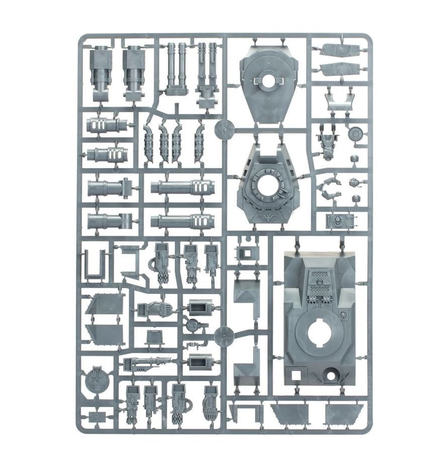 Warhammer 40,000 Astra Militarum Leman Russ Battle Tank Model Kit – Multi-Variant Plastic Vehicle with Custom Weapon Options for Warhammer 40K