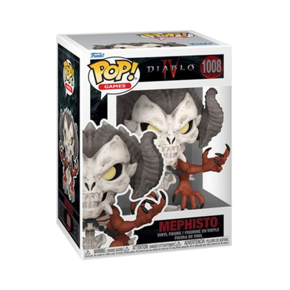 Mephisto Funko Pop! Games Diablo IV - Approx. 4 1/2" Collectible Prime Evil Vinyl Figure #1008 with Window Display Box