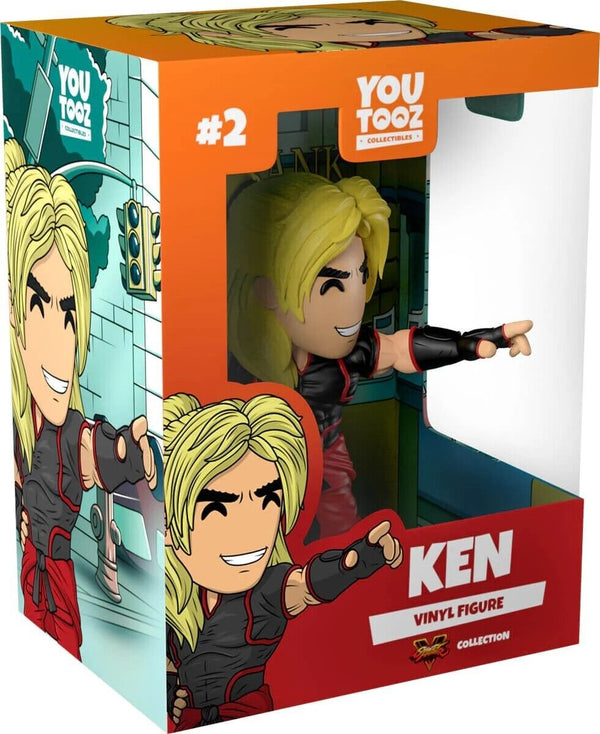 Ken Youtooz Street Fighter Collection - 4.9" Collectible Vinyl Figure #2 with Window Display Box