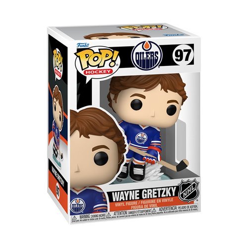 Wayne Gretzky (Rookie) #97 Funko Pop! Hockey NHL: Legends Oilers - Approx. 4 1/2" Collectible Vinyl Figure Bundled with Display Box Protector Case - Estimated Arrival: Sept. 2025 (PRE-SALE)