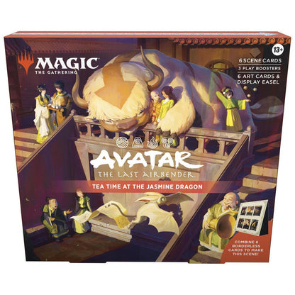 MTG Avatar The Last Airbender Scene Box Tea Time at the Jasmine Dragon Magic Card Display Set