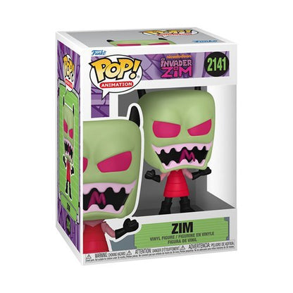Zim #2141 Funko Pop! Animation Invader Zim  - Approx. 4 1/4" Collectible Vinyl Figure Bundled with Display Box Protector Case - Estimated Arrival: Sept. 2025 (PRE-SALE)