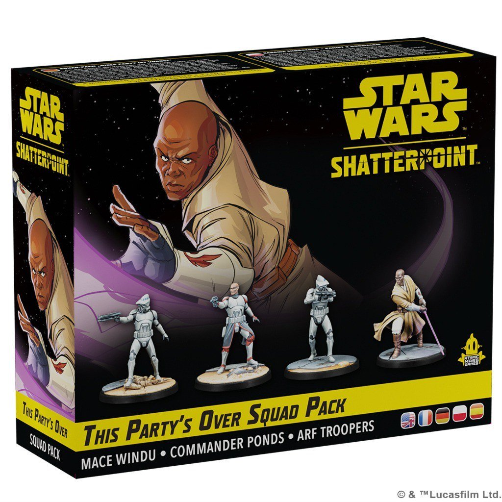 Star Wars: Shatterpoint – This Party’s Over: Mace Windu Squad Pack