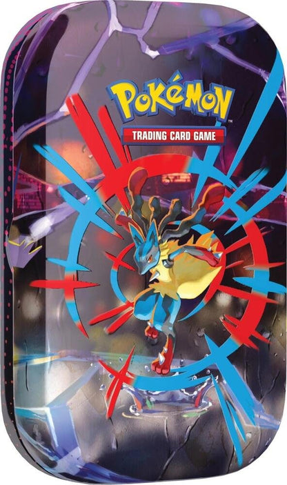 Pokémon TCG Mega Evolution MEG Mini Tin with booster packs