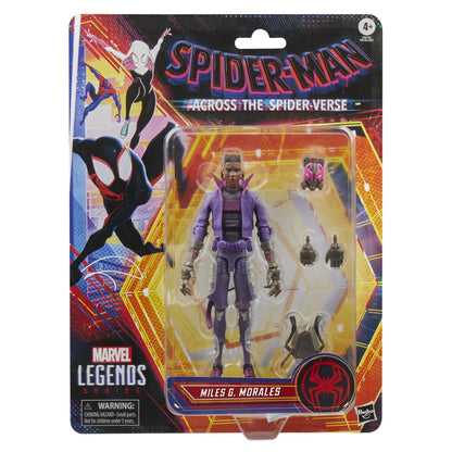 Miles Morales (Prowler) Marvel Legends Series: Spider-Man: Across The Spider-Verse - Collectible 6-Inch Action Figure by Hasbro