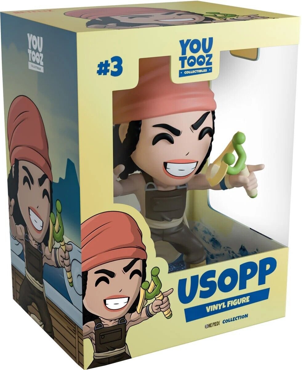 Usopp Youtooz One Piece Collection - Approx. 4.5" Collectible Vinyl Figure #3 with Window Display Box (PRE-SALE)