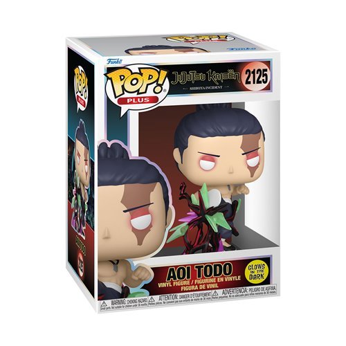 Aoi Todo (Kick) #2125 Funko Pop! Plus Jujutsu Kaisen Shibuya Incident - Approx. 4 1/4" Glow-in-the-Dark  Collectible Vinyl Figure - Estimated Arrival: Oct. 2025 (PRE-SALE)