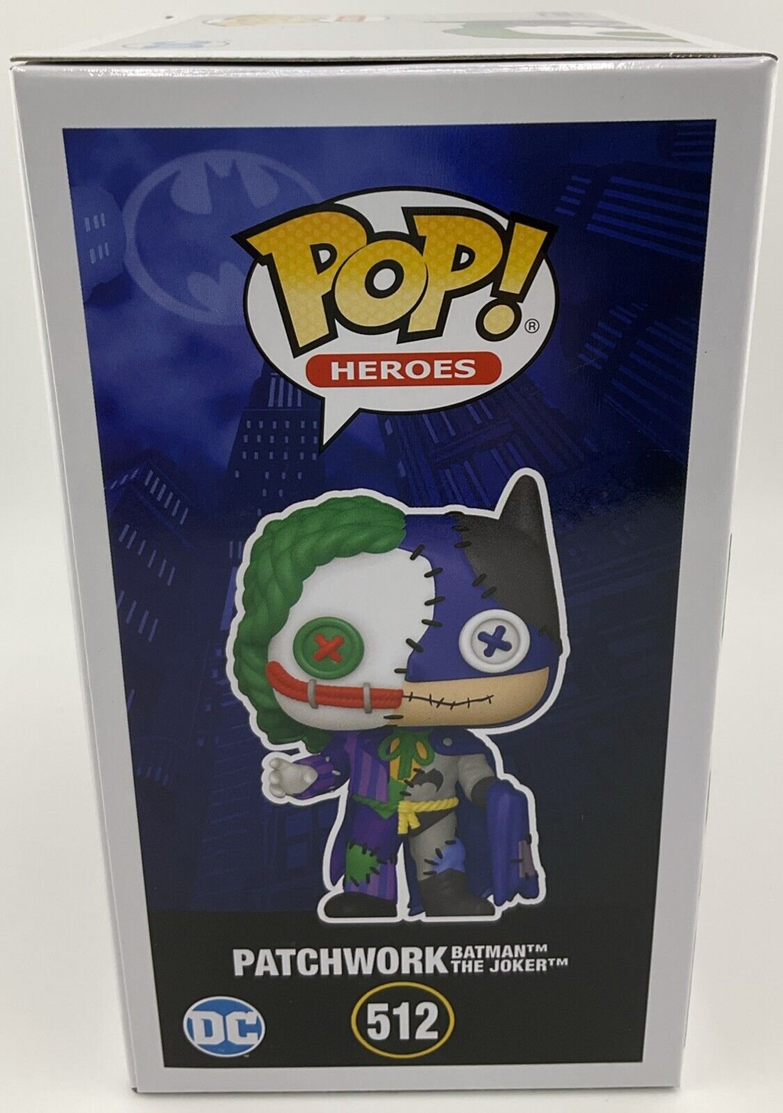 Funko Pop Patchwork Batman The Joker #512 Hot Topic Exclusive DC