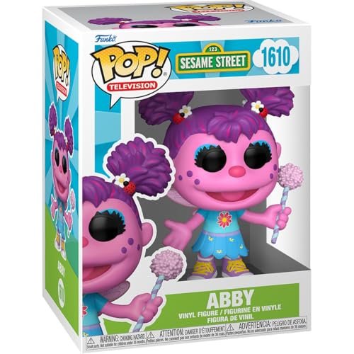 Sesame Street Funko Pop! Television Vinyl Set of 4 – Big Bird #1612, Elmo & Tango #1611, Cookie Monster #1609, Abby #1610 – Collectible Figures (PRE-ORDER)