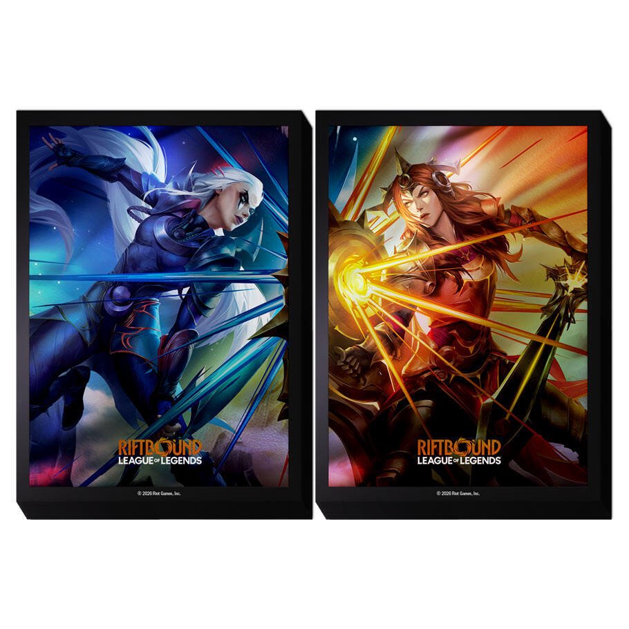 Riftbound LOL Sleeves Diana Vs Leona