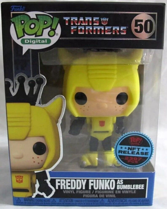 Funko POP!  #50 Transformers Freddy Funko as Bumblebee Royalty 2397 Pieces